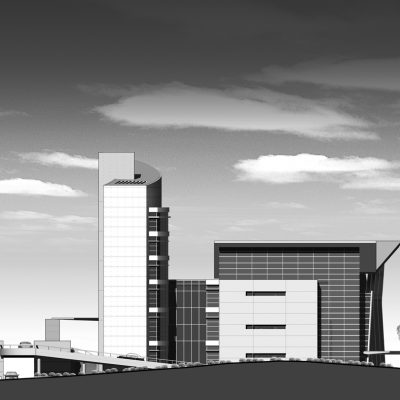 AFOC Elevation 2 B&W