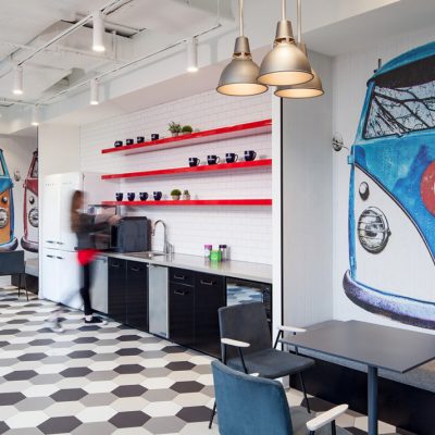 CEB Gartner wet bar with vw bus