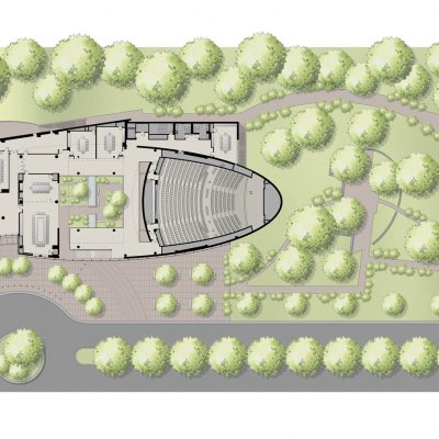 CapOne Lecture Hall Floor Plan Color