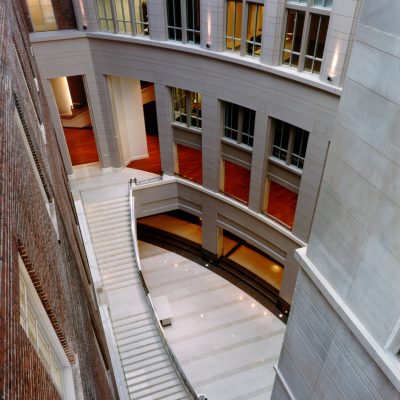 Gallup HQ Photo 3 interior atrium