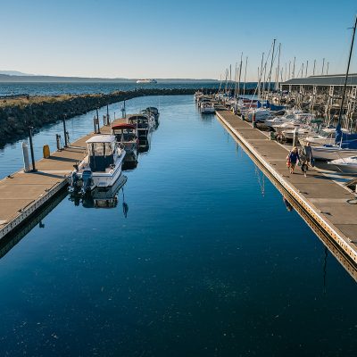 Marina boardwalk view 2