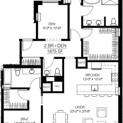 Unit Floor Plan 1